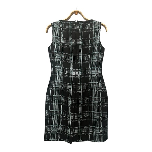 Tahari ASL Tweed Sleeveless Shift Dress Sz: 6 - Picture 6 of 10